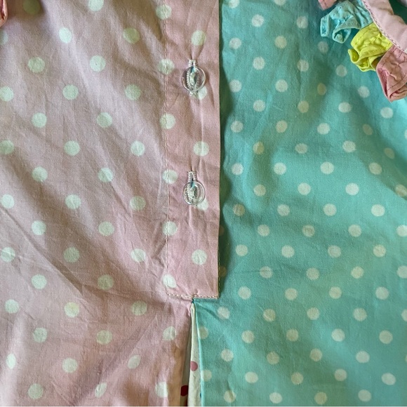 Beetlejuice Dress Size 12 Months New NWT Boutique boho handkerchief Baby girls - Picture 10 of 16